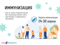 Неделя иммунизации в учреждениях сети «РЖД-Медицина»
